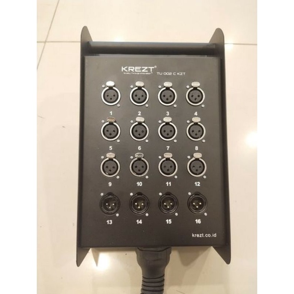 box krezt original isi 16 chanel komplit sasisnya