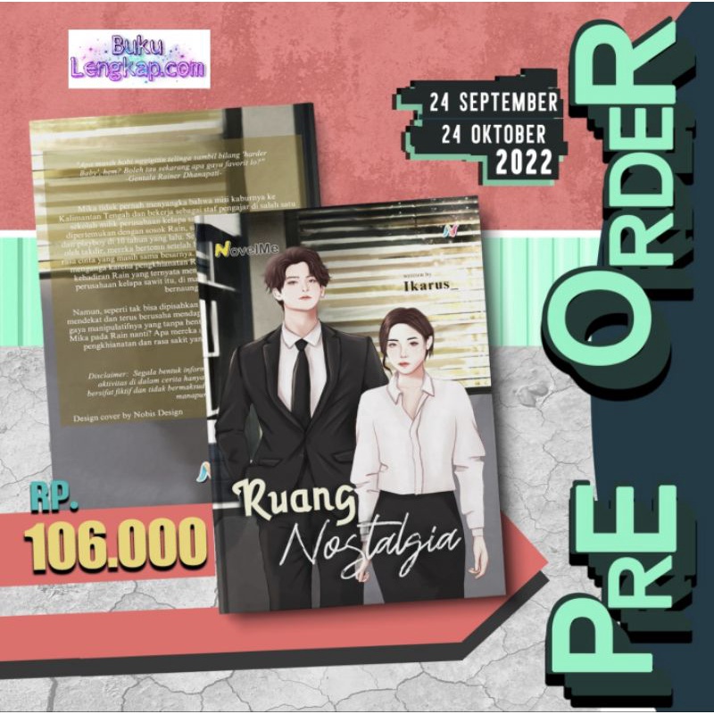 po buku novel Ruang Nostalgia - Ikarus original