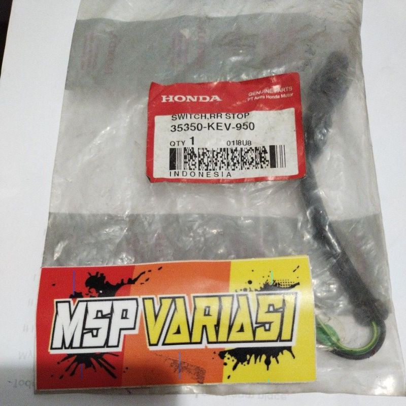 Original 35350 KEV 950 Switch RR  Belakang Stop