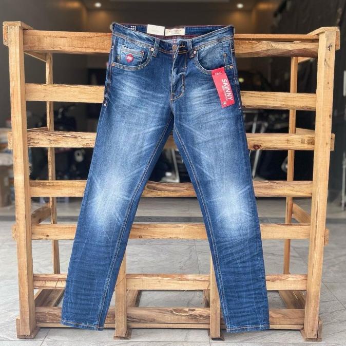 Celana Jeans Pria Klonink - Jeans Panjang Pria - Denim Skinny Jeans