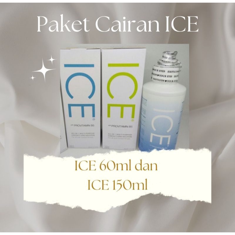 Paket Cairan ICE 60ml + ICE 150ml Lebih Hemat