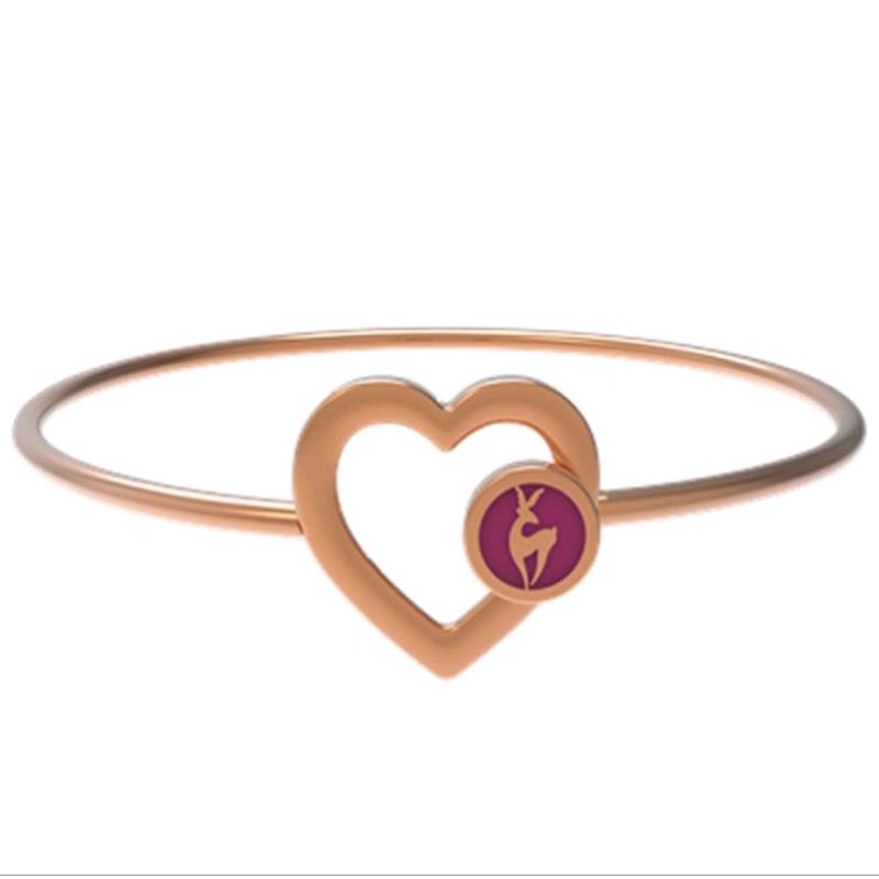 Frank & Co Deer Charm Bangle 5