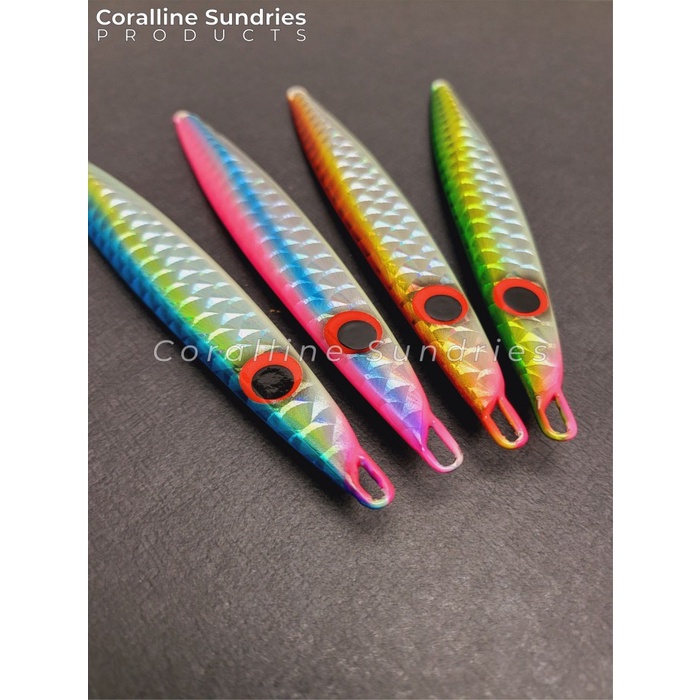 JIGIJIG Metal Jig 200 Gram Umpan Pancing Slow Jigging (2)