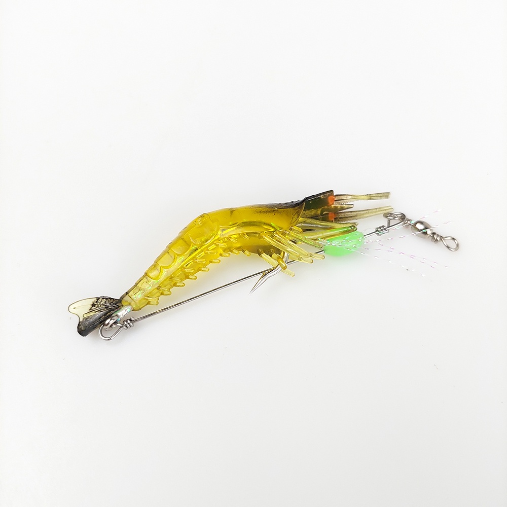 Umpan Pancing Udang Kecil Luminous Shrimp Soft Bait Lure - Mix Color