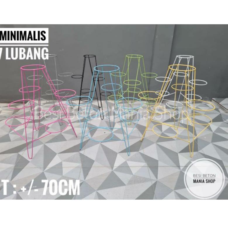 BARANG TERUPDATE STANDING POT / STANDING POT BESI / RAK KAKTUS / RAK POT BESI / POT BESI /HIASAN DIN