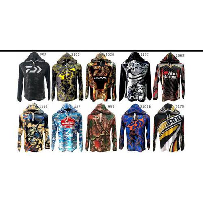 kaos jersey mancing bertopi baju mancing shimano bertopi_hf1701