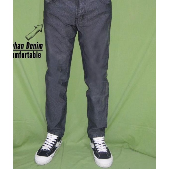 CELANA DENIM HITAM JAKCLOTH HEYHO DISTRO / CELANA PRIA /CELANA PANJANG - 28