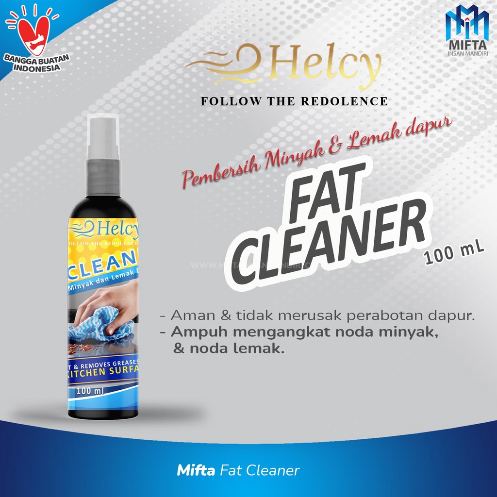 HELCY FAT CLEANER / CAIRAN PEMBERSIH MINYAK LEMAK DAPUR / FAT CLEANSER