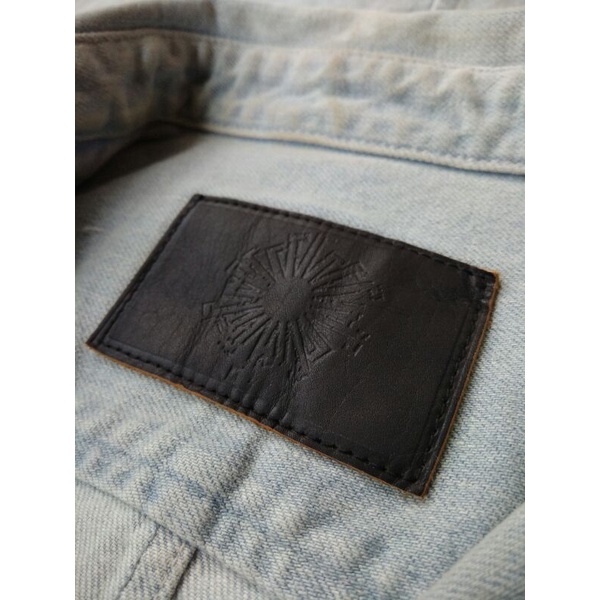 Tornado Mart Pre Distressed Denim Slim Jacket