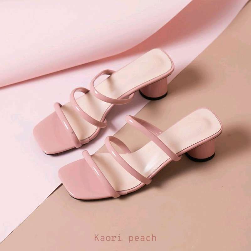 SANDAL HEELS WANITA BAN 3 AFC-06 CERRY COLLECTION SEPATU WANITA