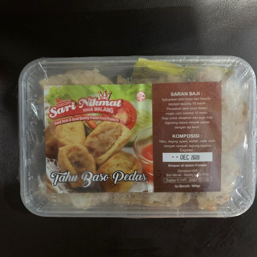 Sari Nikmat Tahu Baso Pedas 10 pcs 500 gr