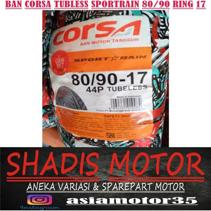 Ban Corsa Tubeless Sportrain 80/90 Ring 17