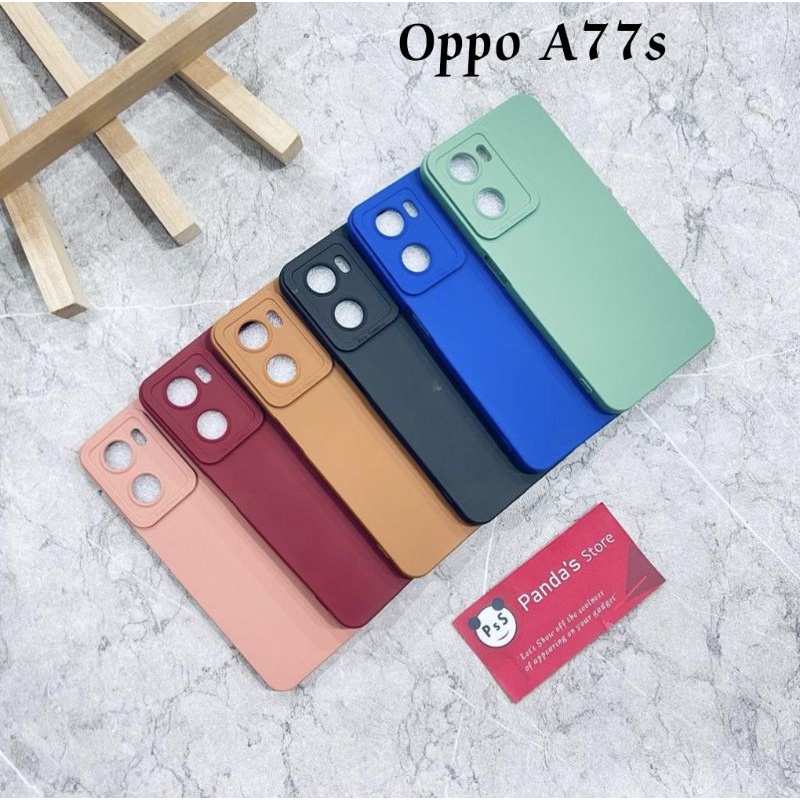 Softcase Pro Camera Oppo A77s Candy Case Full Color 3D Silikon TPU