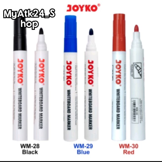

Spidol Whiteboard Joyko WM / Whiteboard Marker / Spidol Papan Tulis (/Pcs)