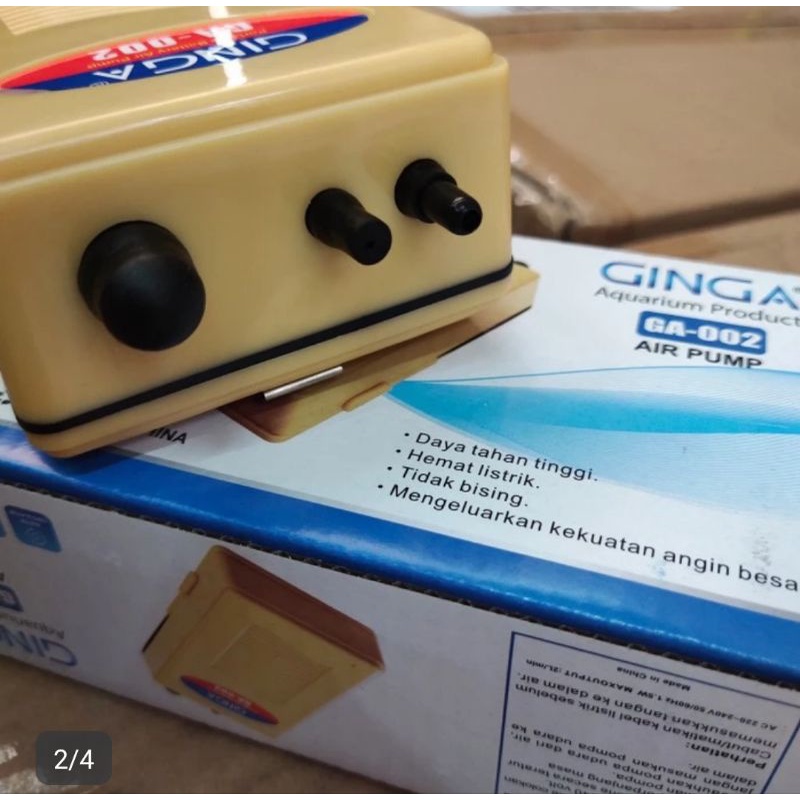 aerator airpump oksigen gelembung ikan udang