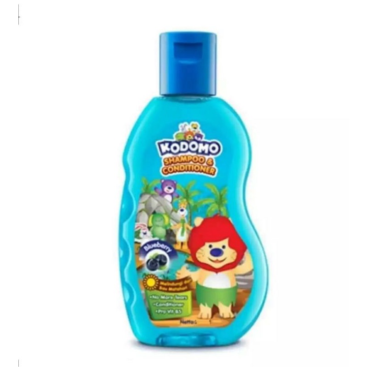 KODOMO SHAMPO &amp; CONDITIONER BLUEBERRY 200 ML