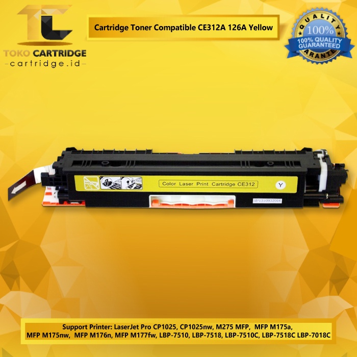 Toner Cartridge Compatible CE310A CE311A CE312A CE313A 126A For Printer CP1025 CP1025nw M175a M175nw LBP7510 LBP7518