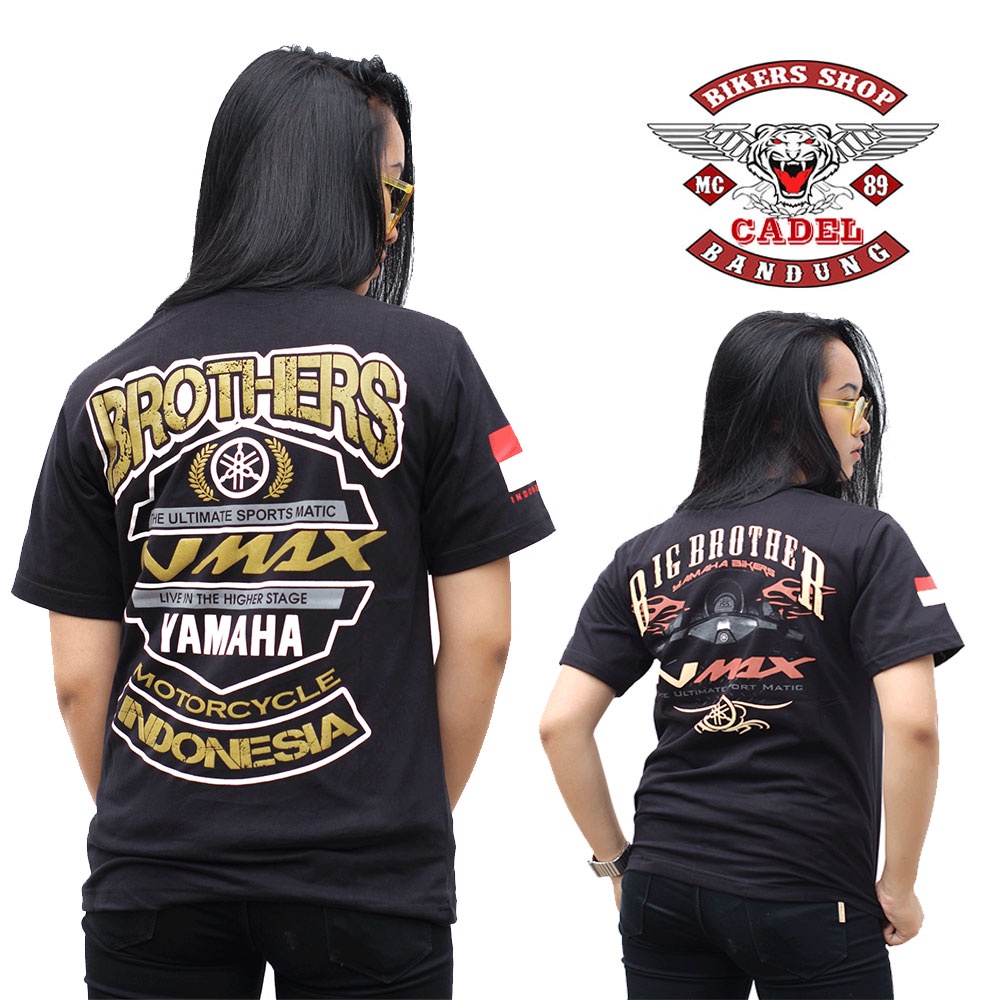 TERBARU Kaos Nmax YN06 atasan Baju Motor Yamaha Nmax Baju Bikers Kaos Nmax CADEL Bandung