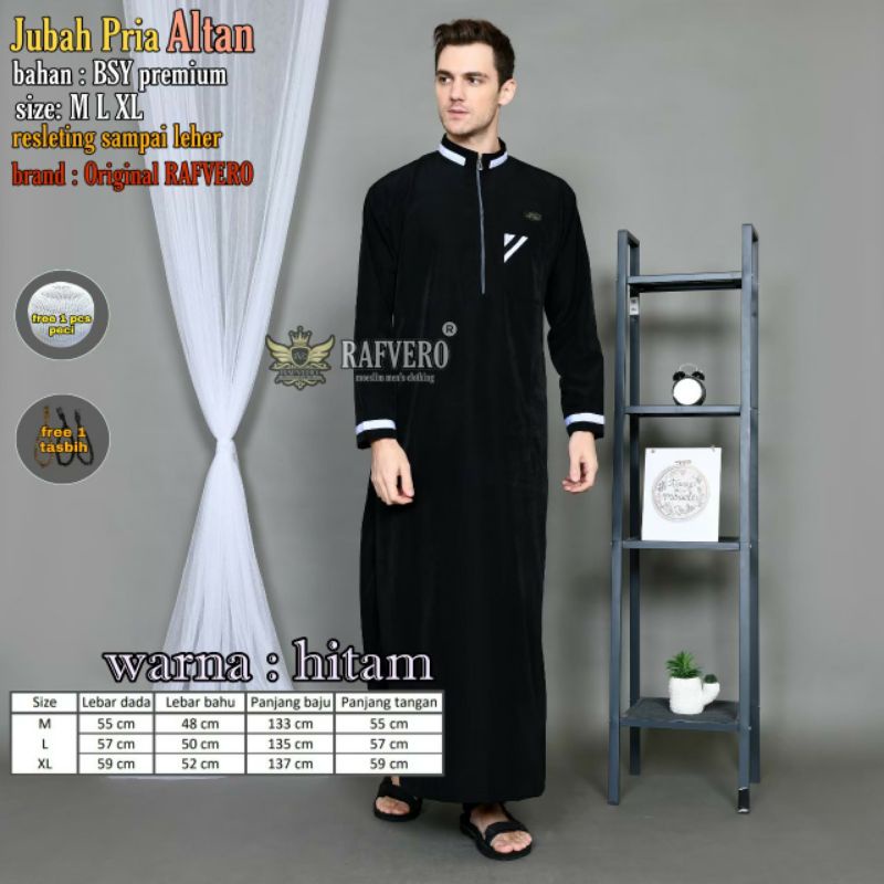 Jubah pria Altan ORIGINAL RAFVERO - Jubah pria