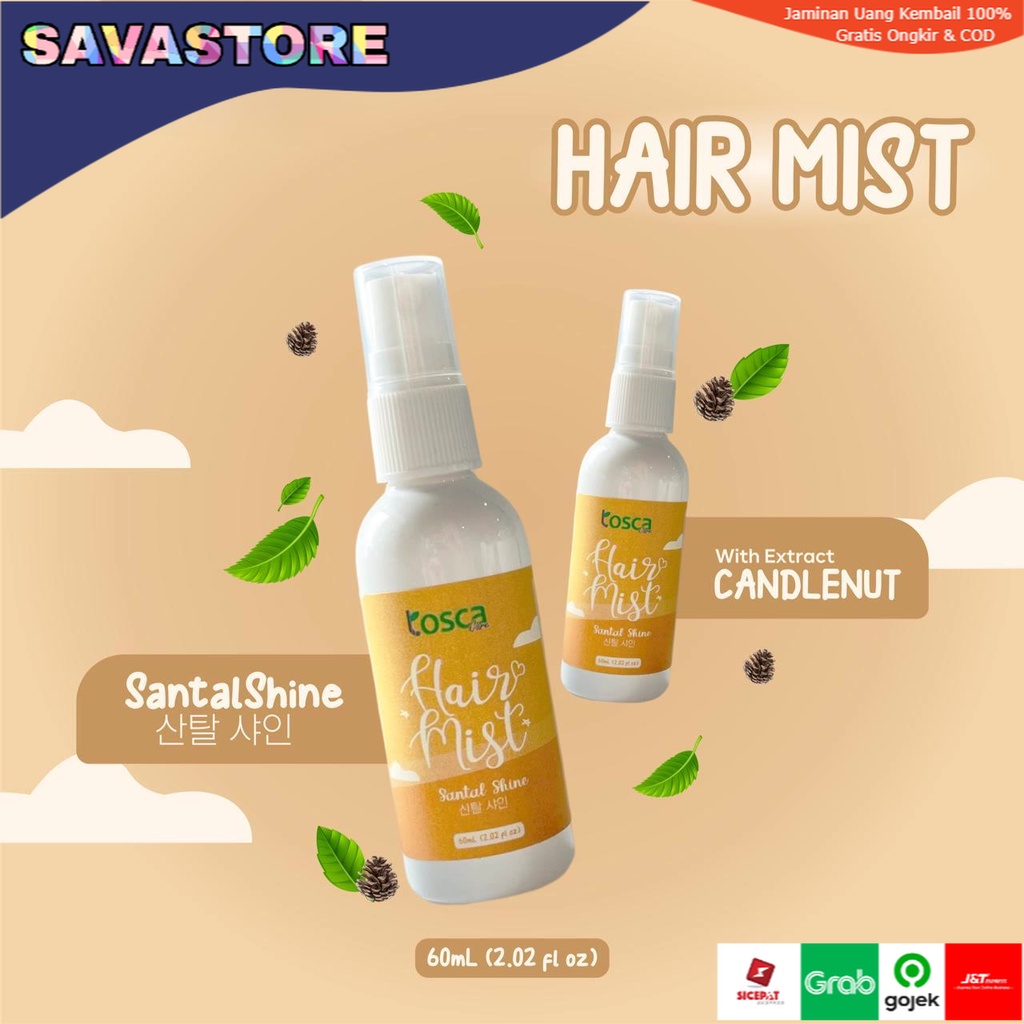 SPRAY PENGHARUM NUTRISI PELEMBUT RAMBUT - HAIR MIST PARFUME 60 ML