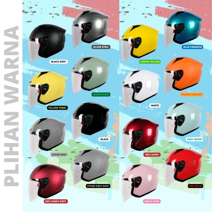 [ORIGINAL] HELM NJS KRONOZ FULLSET