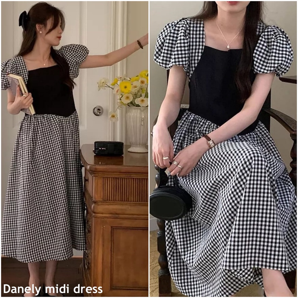 Danely midi dress - Thejanclothes