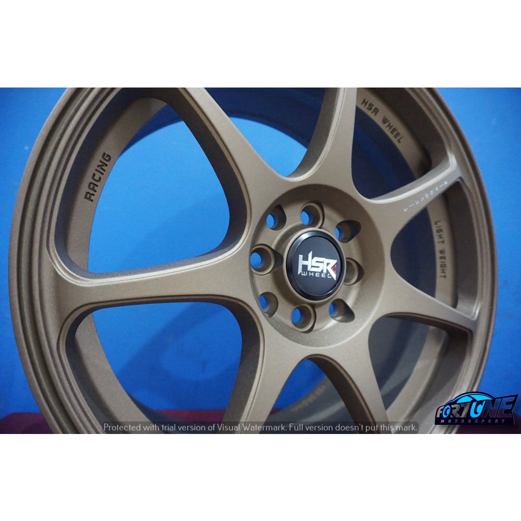 VELG MOBIL RACING PALANG 6 TIPE SEBUNSUTA R16 JAZZ YARIS LIVINA FREED LUBANG PCD 4X100 4X114,3