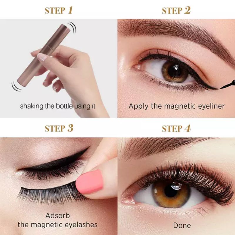 EYELASH 5 PASANG BULU MATA MAGNET PREMIUM FAUX MINK