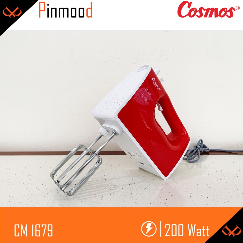 COSMOS HAND MIXER TANGAN CM-1679 ADONAN KUE ROTI / PENGADUK PENCAMPUR ADONAN KUE MURAH