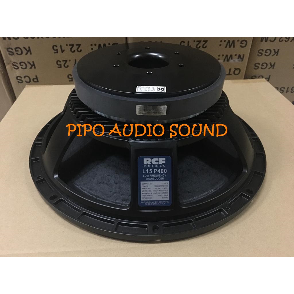Komponen speaker RCF L15P400 M 15 INCH / RCF L15P400 M