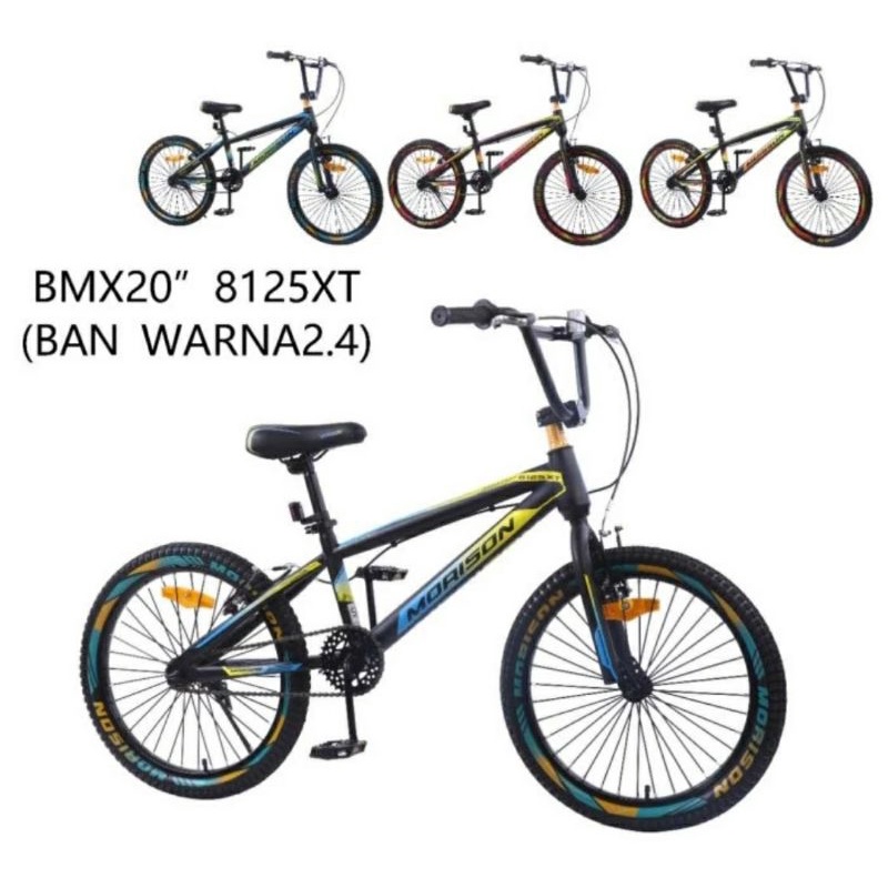 Sepeda anak laki BMX MORISON 8125 XT uk 20 inch