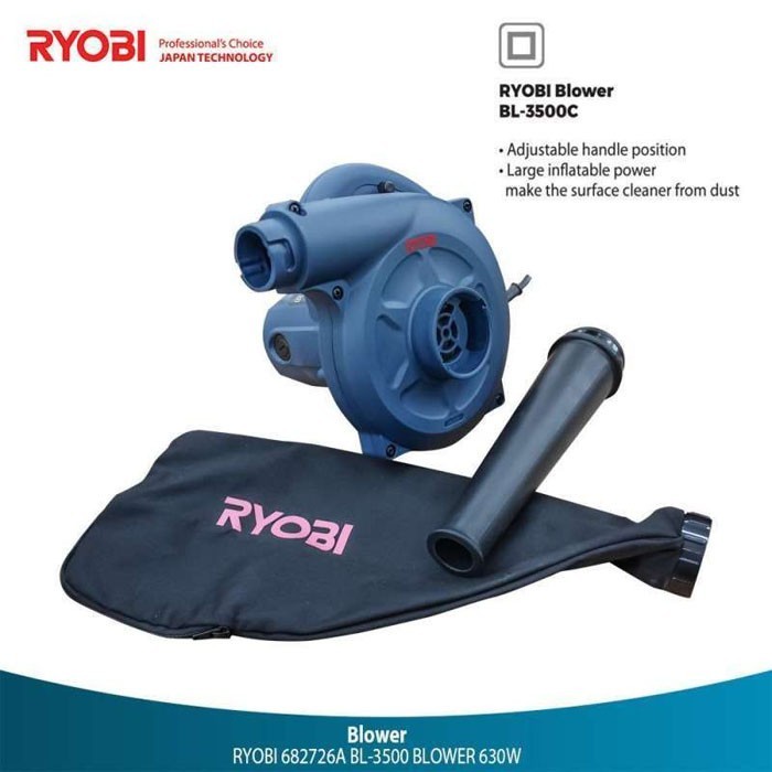 Ryobi Blower Alat Tiup Hisap Elektrik BL-3500