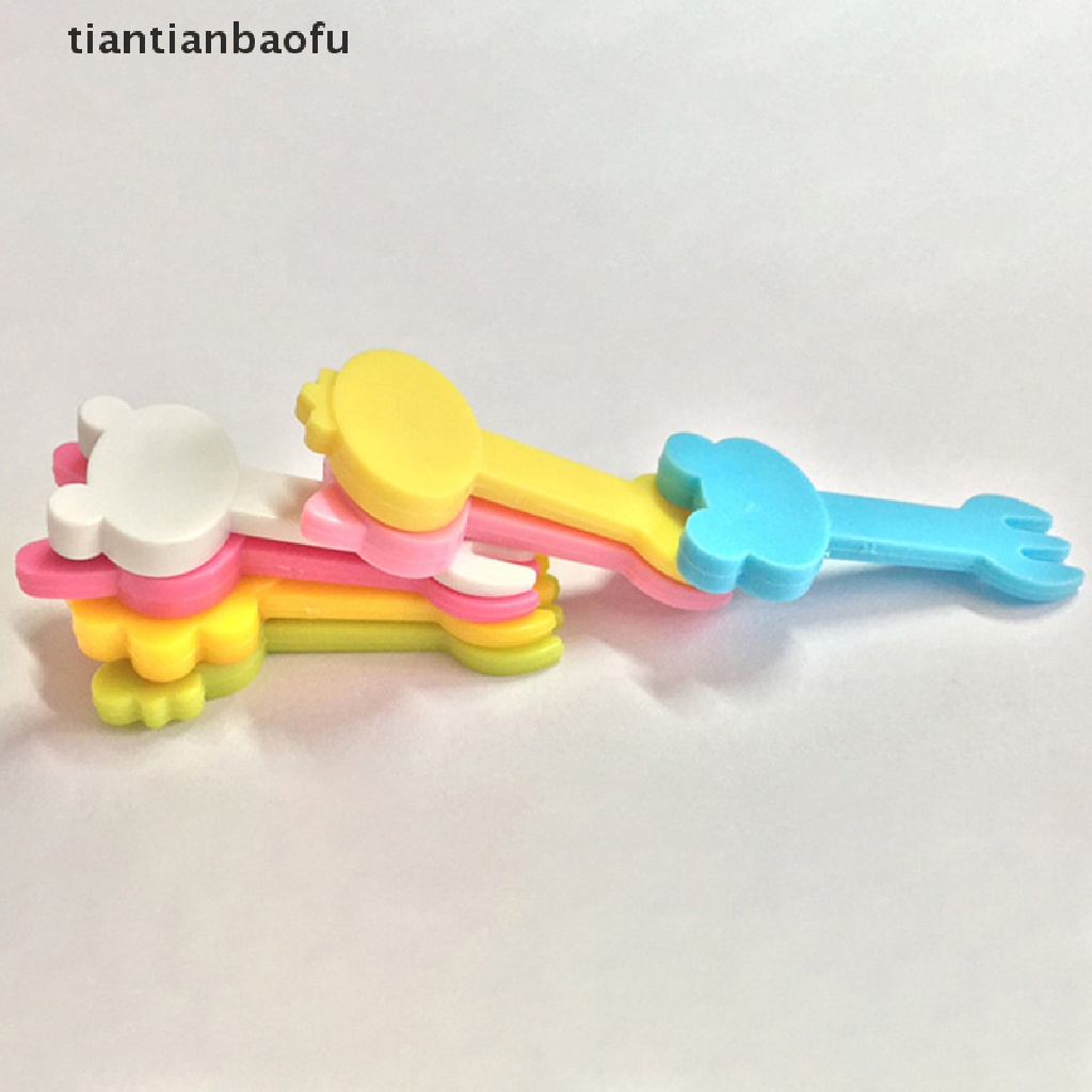 1 Set Garpu Tusuk Gigi Desain Hewan Untuk Makanan Penutup