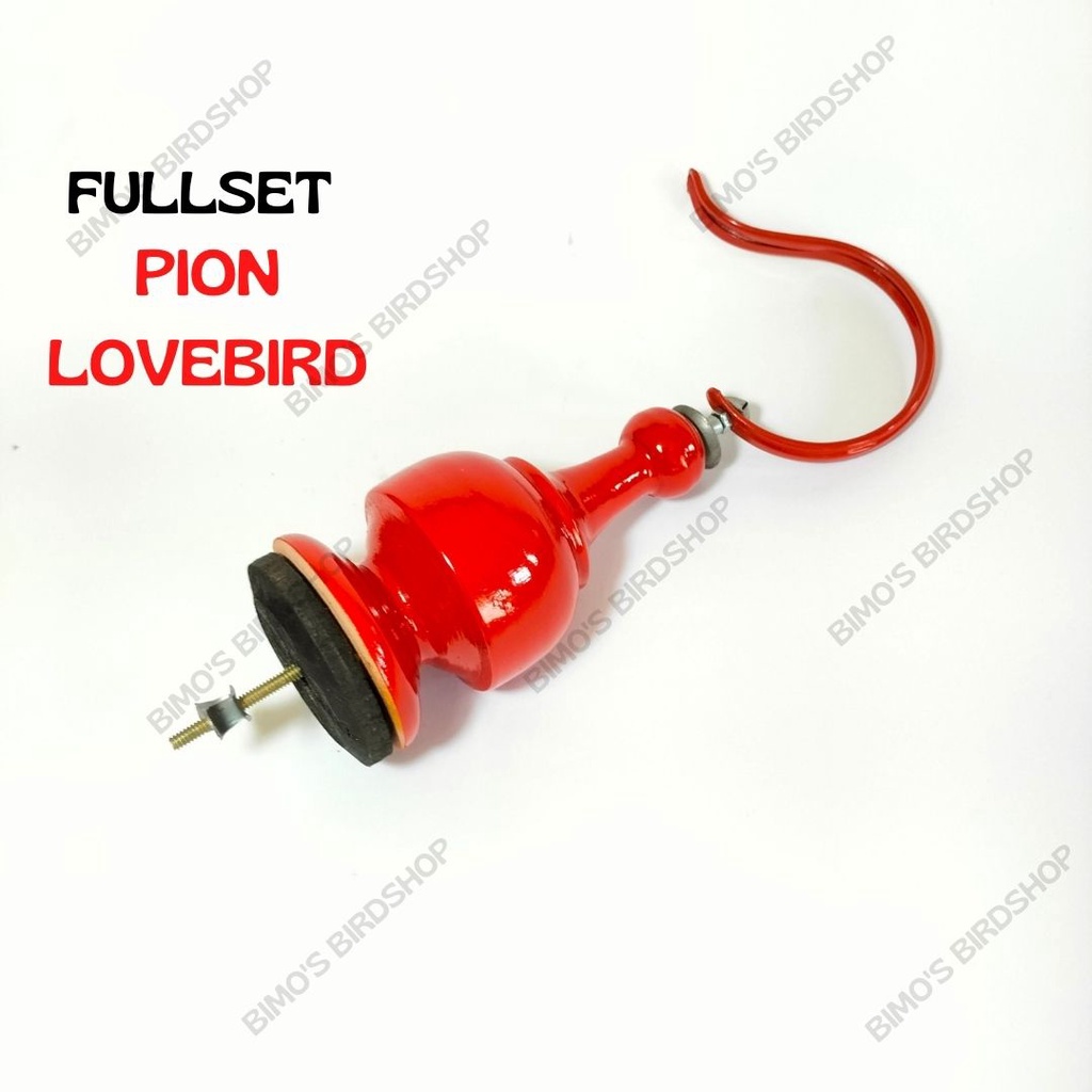 GANTUNGAN LOVEBIRD FULLSET PION LOVEBIRD GANTUNGAN SANGKAR LOVEBIRD CENGLUNG MERAH CANTOLAN SANGKAR