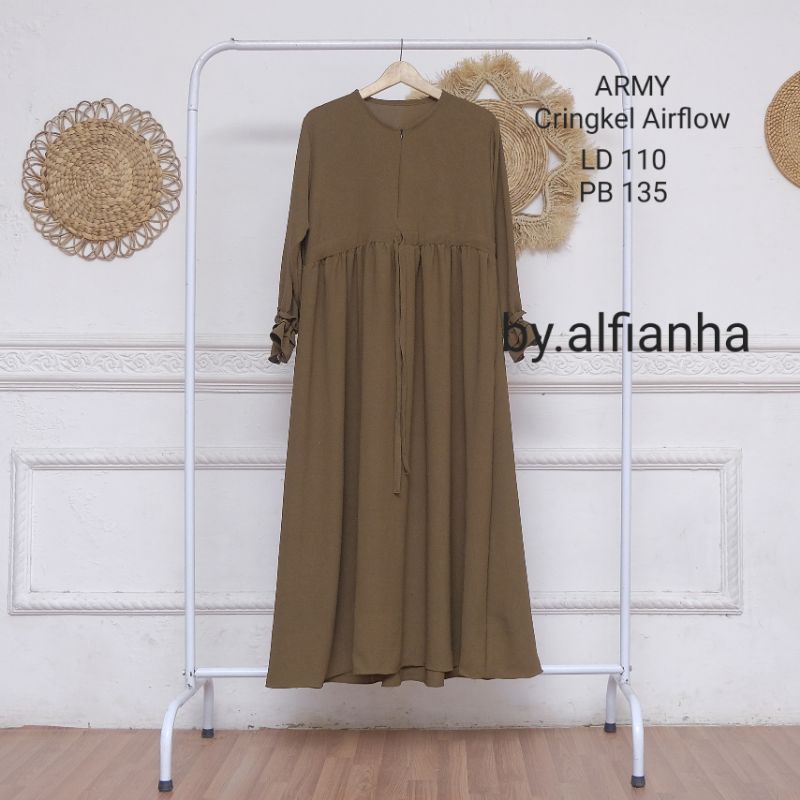 Alfianha Gamis Cringkle Airflow Ld 110 Pb 135