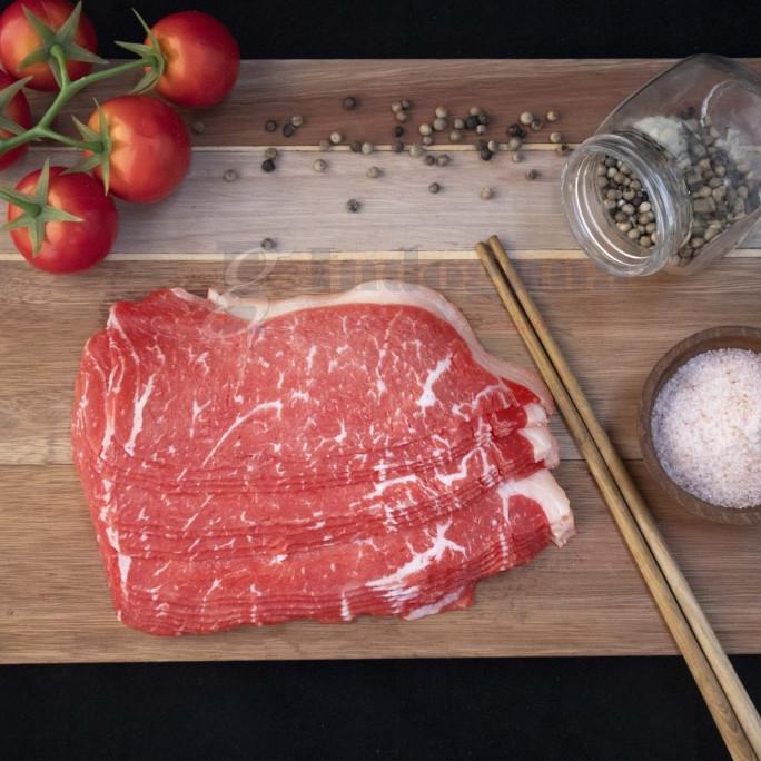 

NZ STRIPLOIN PS GRASS FED HORMONE&ANTIBIOTIC FREE SLICE SHABU 250GR