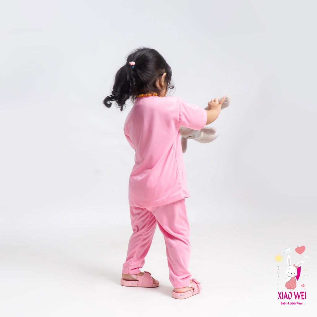 Piyama Anak Set Colourful / Setelan Piyama Anak/ Baju Tidur Anak / Setelan Panjang Anak / Baju Anak Anak 0 - 4 Tahun