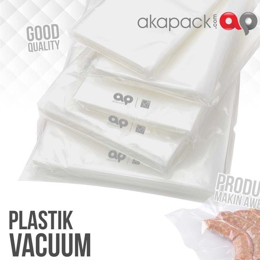 

Plastik Vacuum 11x16 POLOS Bahan Nylon dan Food Grade VB