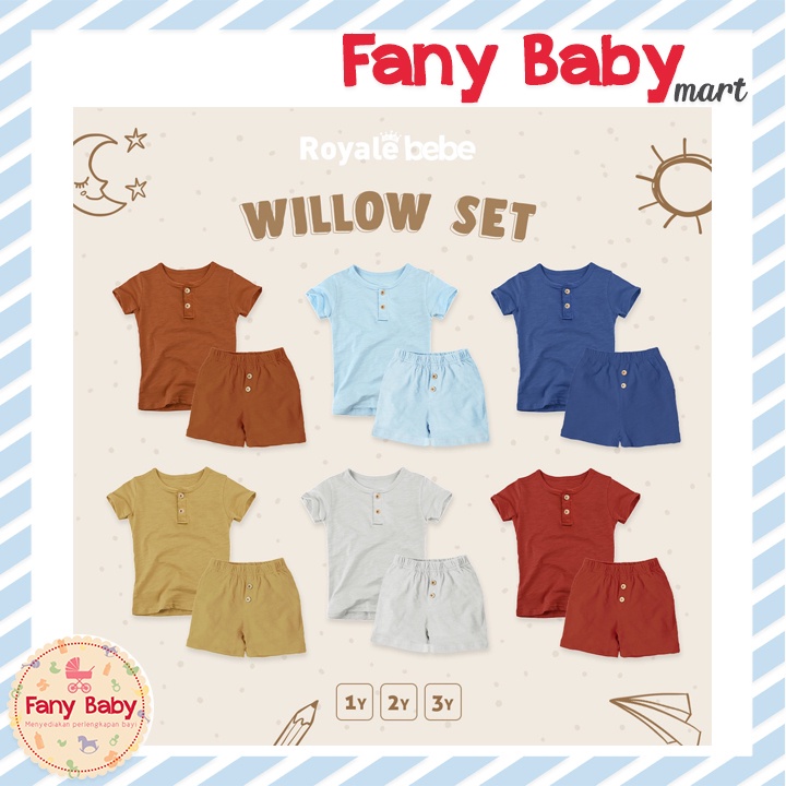 ROYALE BEBE WILLOW SET - SETELAN ANAK