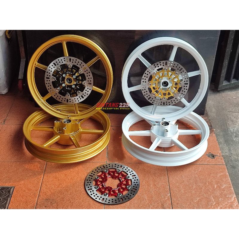 Jual VELG ROSSI ziggy Ninja R, Ninja SS, Ninja S 2.15 2.50 R17 dan disk