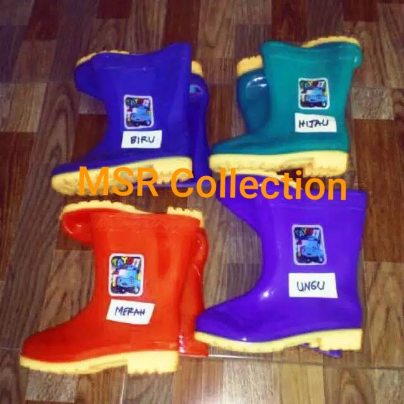 Boots Karet Anak Tahan Air size 26-35 /MSR Collection