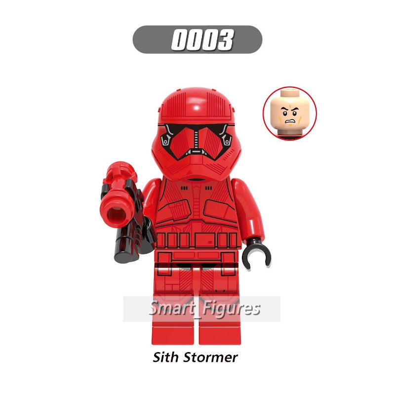 Poe Dameron Mainan Action Figure Minifigures Cara Dune Sith Stormer Mandalorian Kylo Ren Tusken Raider Untuk Hadiah