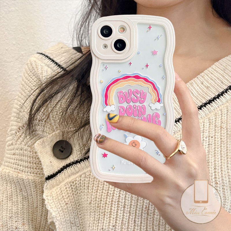 Casing Softcase TPU iPhone 11 7 8 6 6s Plus 14 Plus XR 12 13 11 Pro MAX 14 Pro MAX X XS MAX SE 2020 Aksen Tulisan Inggris