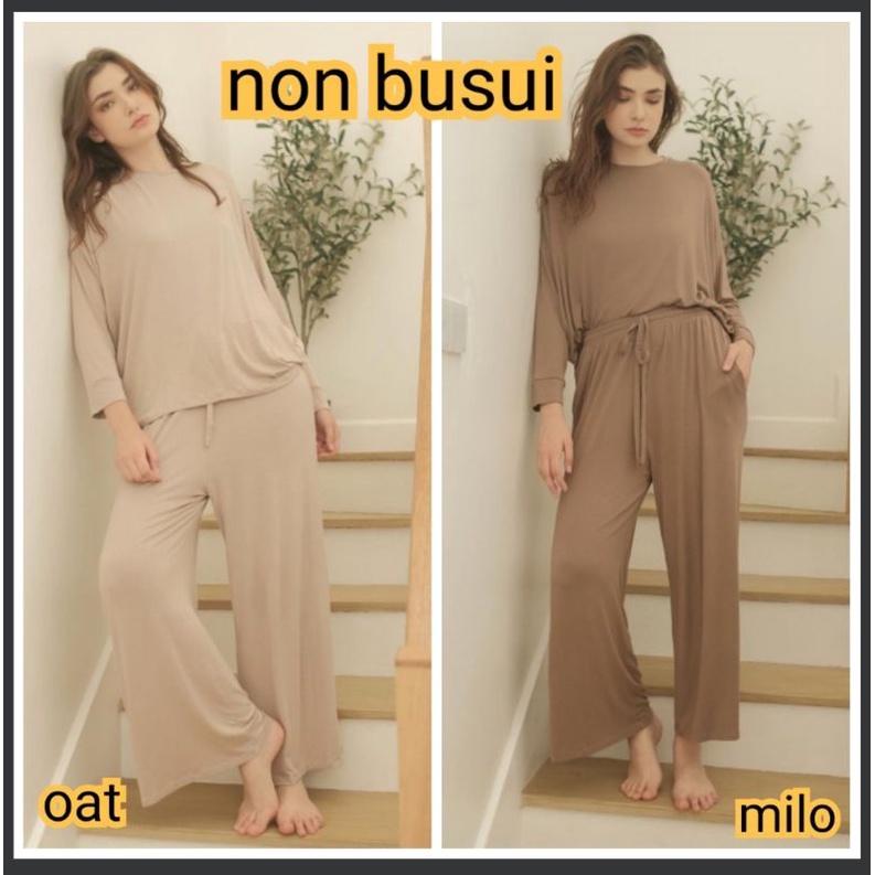 Loungewear Basic Long Set Hijab Nueta Longwear