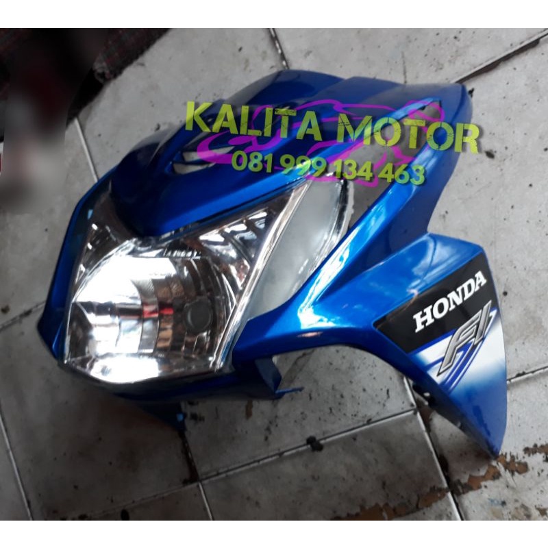 Cover body lampu depan beat fi
