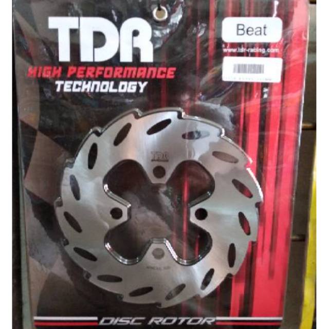 Paket Cakram Depan + Selang Rem TDR Honda Beat Vario 125 Vario 150 Lobang 4