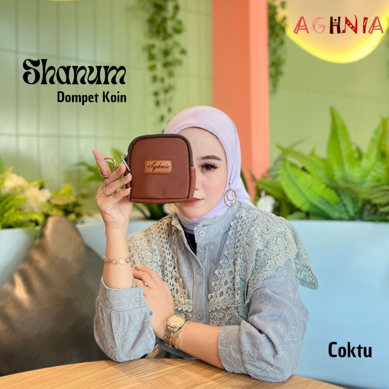 SHANUM DOMPET KOIN CHOCOLY BY AGHNIA DOMPET MINI WANITA TERBARU VIRAL 2Resleting