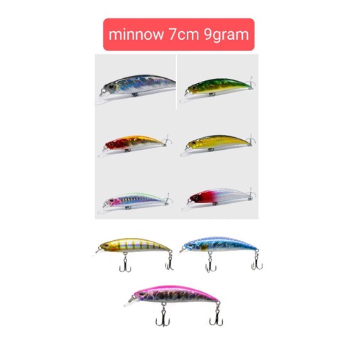lure minnow umpan pancing murah