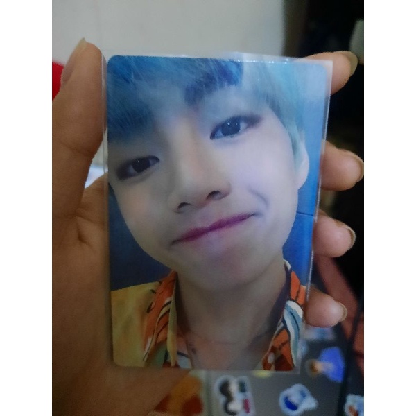 PC BTS OFFICIAL TAEHYUNG LIGHTS GWT FREEBIES OFFICIAL LIAT DESKRIPSI