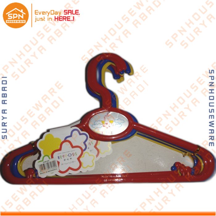 Keytoss Hanger Plastik 6pcs G-801 BT